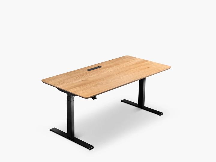 Produktbild Balolo Desk Cockpit Eiche (Massiv) Schreibtisch (160 x 80 cm)