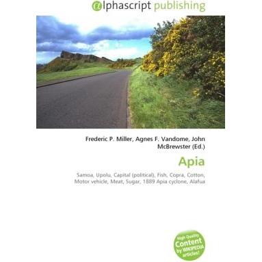Thumbnail - Apia, Fachbücher von Agnes F. Vandome, Frederic P. Miller, John McBrewster