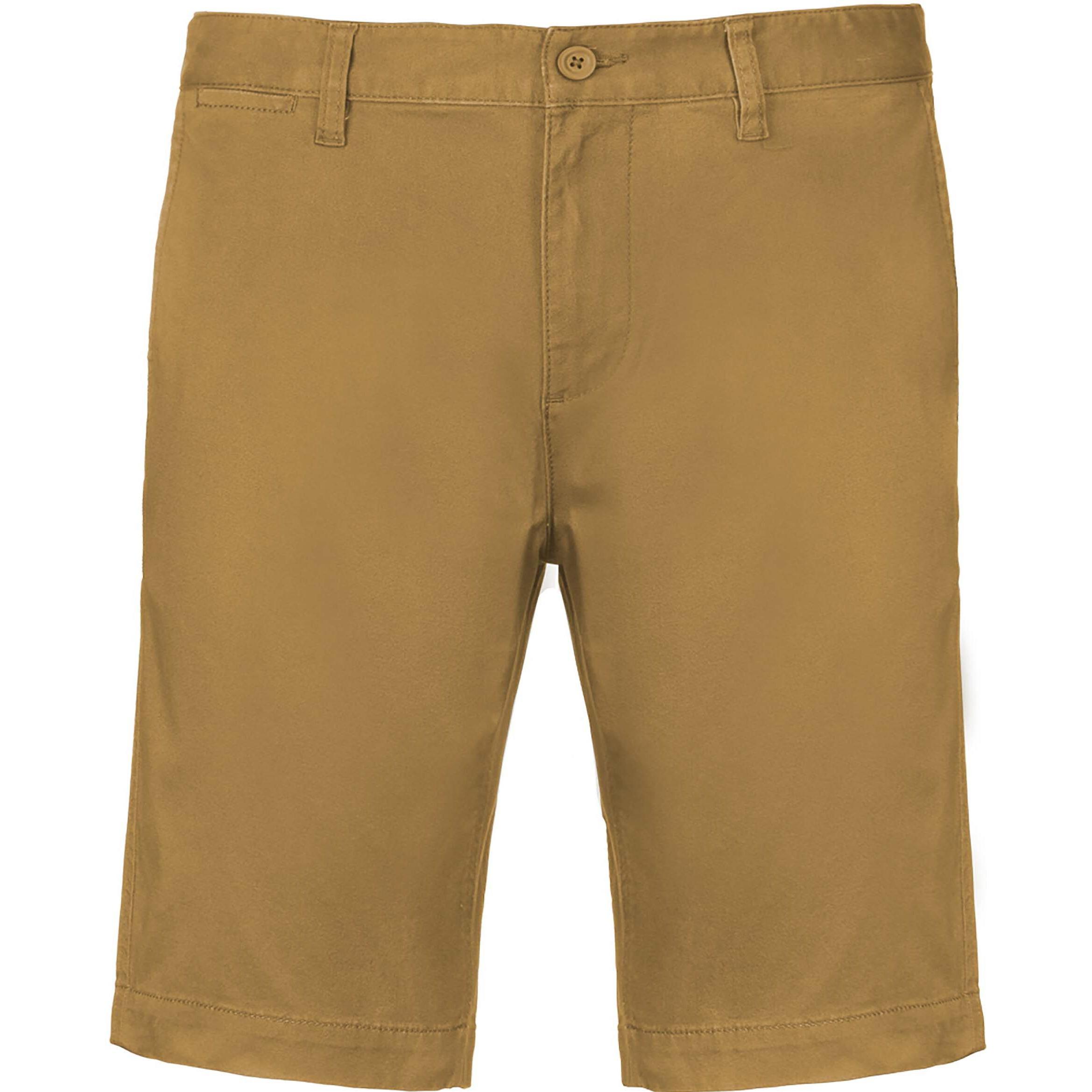 Kariban, Herren, Shorts, Chino, Braun, (38)