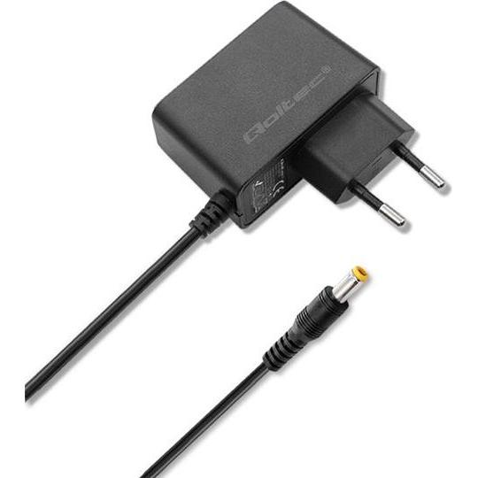 Qoltec Zasilacz wtyczkowy 9W 9V 1A 5.5*2.5, Notebook Netzteil