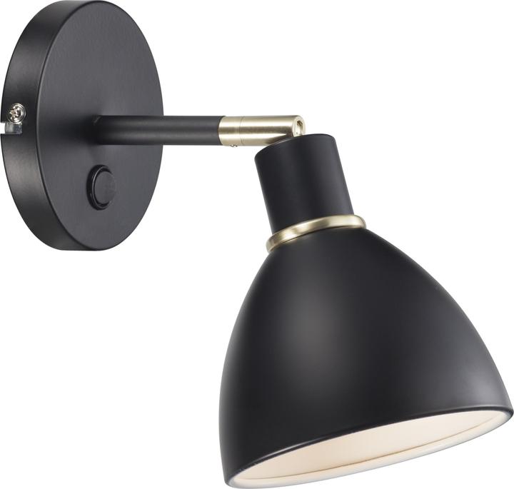 Image du produit Nordlux Ray, applique murale, noir (E14)