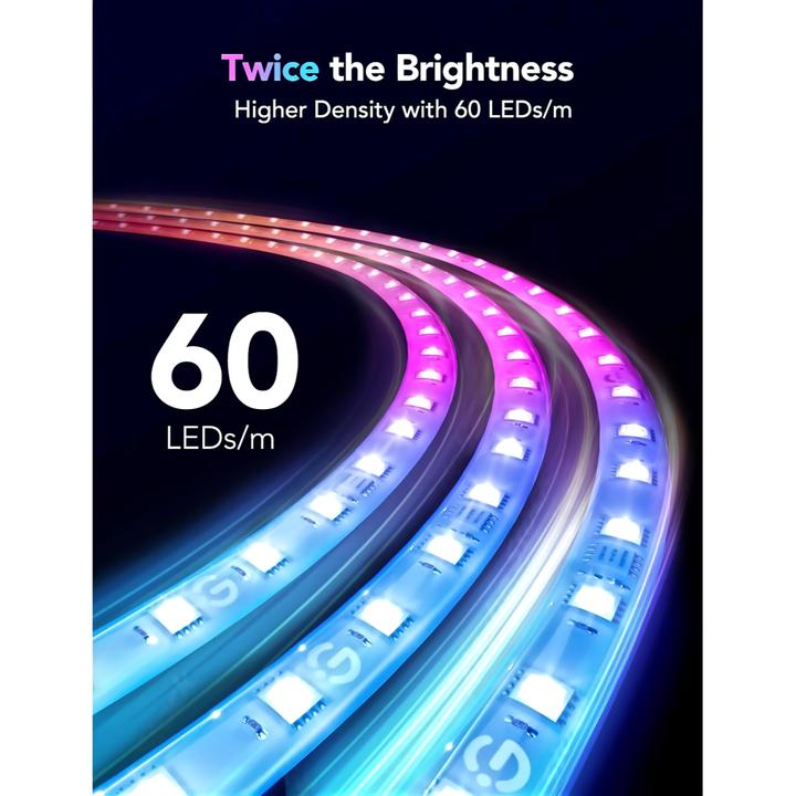 Productafbeelding Govee LED-streep M1 Wi-Fi + Bluetooth, 5 m, RGBIC (RGBIC, 500 cm, Interieur)