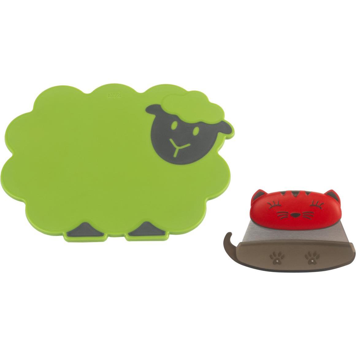 6x Kuhn Rikon, Kindergeschirr + Kinderbesteck, Kinderkitchen Schneide Set