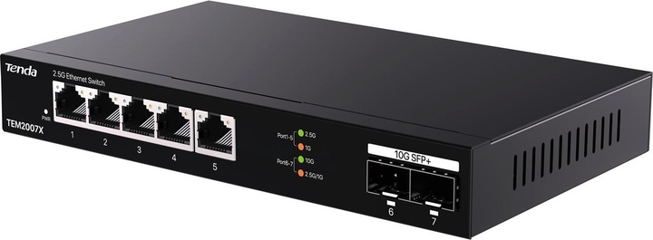 Productafbeelding Tenda TEM2007X Ethernet Schakelaars 2,5 Gigabit 5 (5 Havens)