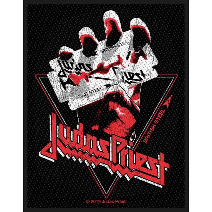 Judas Priest British Steel Vintage Patch (10 x 5 cm)