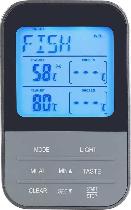 Produktbild Rosenstein & Söhne Funk-Braten- & Ofenthermometer