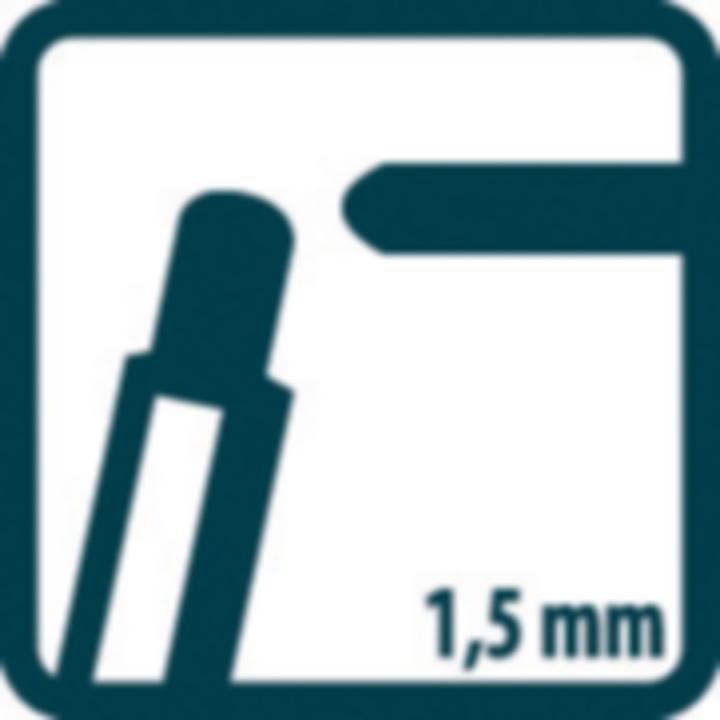 Immagine prodotto Pica Marcatore per fori profondi (Nero, 1.50 mm, 1 x)