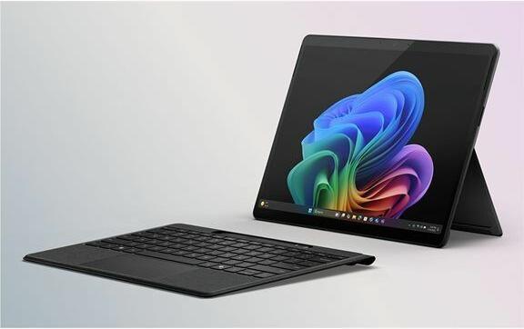 Actual product image Microsoft Surface Pro – Copilot+ PC (Netzteil separat erhältlich) – 11. Edition (13", 256 GB, 16 GB, Without keyboard layout, Snapdragon X Plus X1P-64-100)