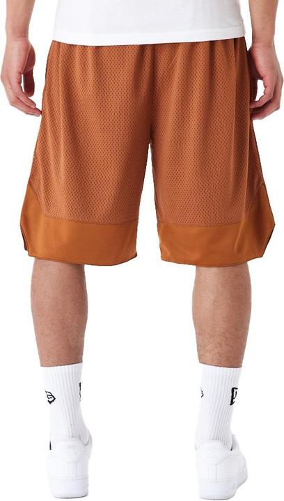 Immagine prodotto New Era Pantaloncini da basket in rete oversize marrone terra (XL)