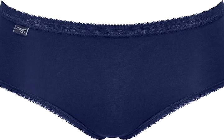 Produktbild Sloggi Unterhose BASIC+ MIDI Damen-Slip 3er Pack (40, 3er Pack)