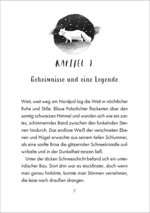 Actual product image White Fox (Band 1) - Der Ruf des Mondsteins (German, Viola Wang, Ulrike Köbele, Jiatong Chen, Loewe children's books, 2021)