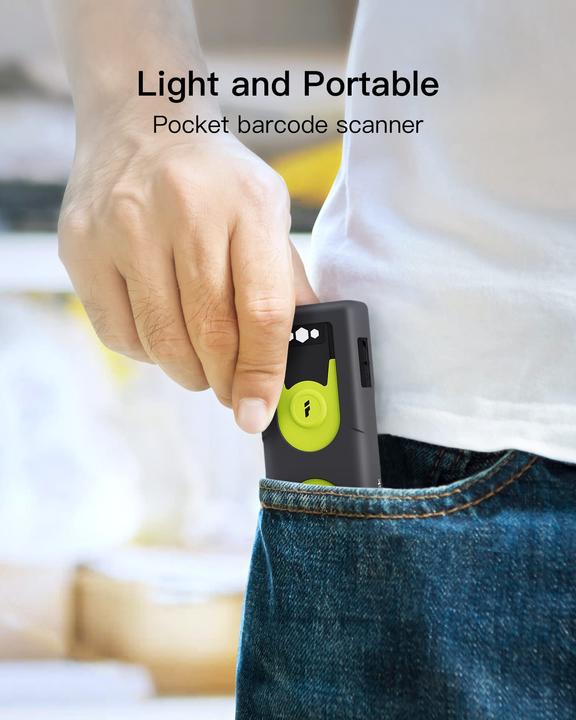 Actual product image Inateck Barcodescanner 42 green (BCST-42 green) (1D barcodes, 2D barcodes)