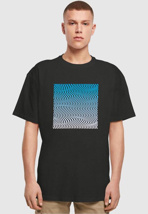 Actual product image Merchcode Summer - Wavy Pattern Heavy Oversize Tee - 116819 (XL)