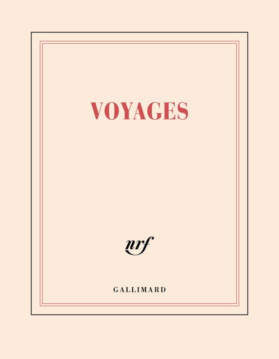 Produktbild Voyages : carnet carré pages blanches (Französisch, Guéhenno Jean, 2023)
