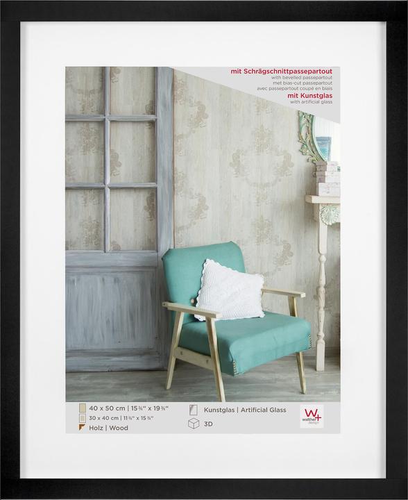 Actual product image Walther Design Stockholm Wooden Frame (30 x 40 cm)