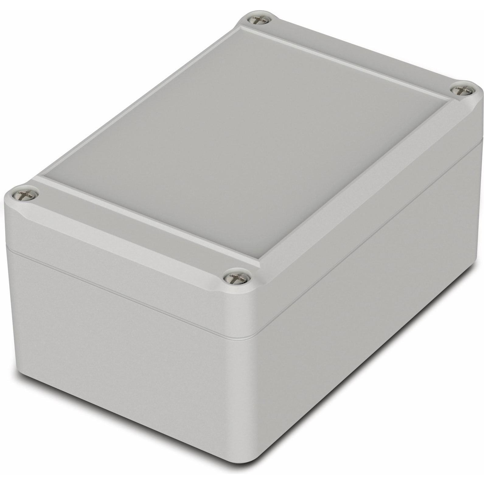 Bopla Contenitore universale, Euromas II, ABS, 120 x 80 x 57 mm, IP65, grigio chiaro (Case), Accessori di elettronica + Alloggiamento, Grigio