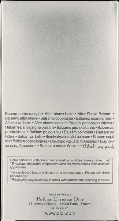 Actual product image Dior Homme (Balm, 100 ml)