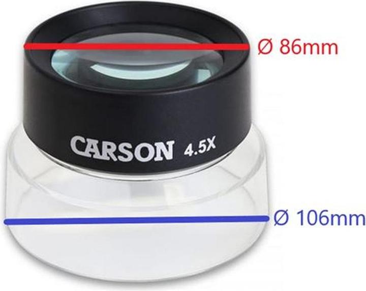 Actual product image Carson Stand Magnifier 4,5x75mm
