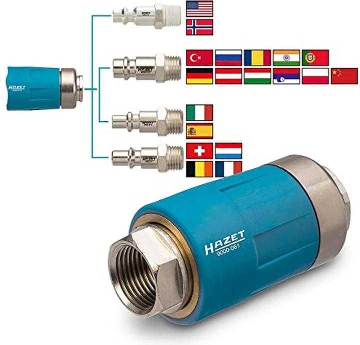Actual product image HAZET Compressed air hose reel