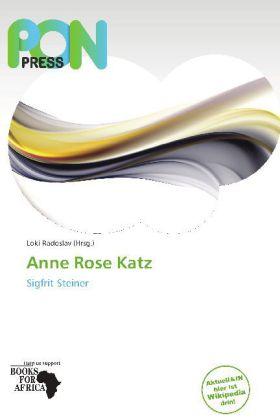 Produktbild Anne Rose Katz (Deutsch, Loki Radoslav, 2011)