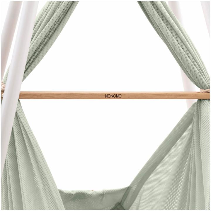 Produktbild Nonomo Federwiege mit Tipi weiss