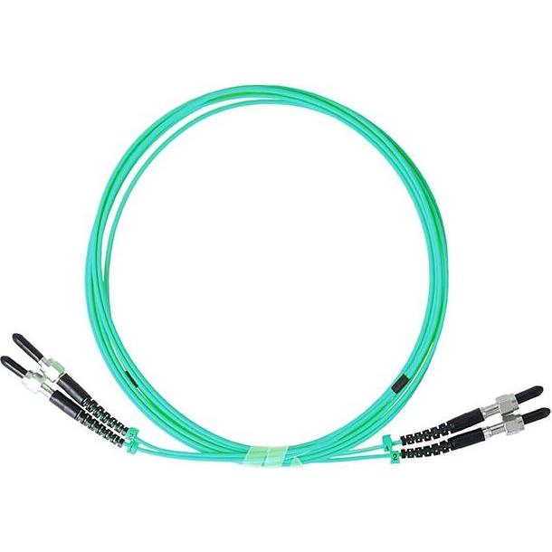 BlueOptics Duplex LWL Patchkabel FSMA-FSMA Multimode OM3 0.5 Meter (0.50 m), Netzwerkkabel