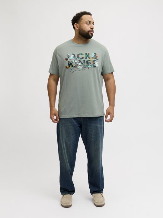 Actual product image Jack & Jones Plus Size Logo T-shirt T-shirt (7XL)