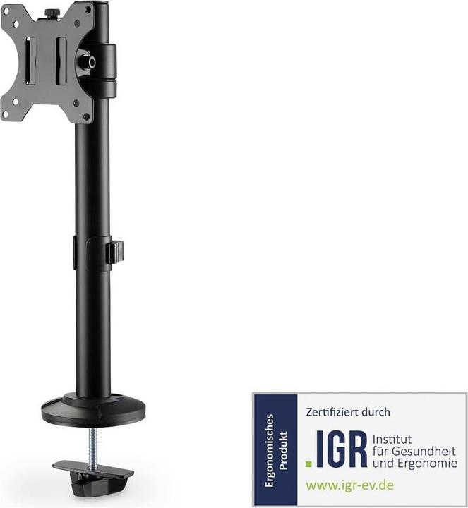 Immagine prodotto Digitus Supporto a colonna universale per monitor singolo (Tavolo, 32", 8 kg)