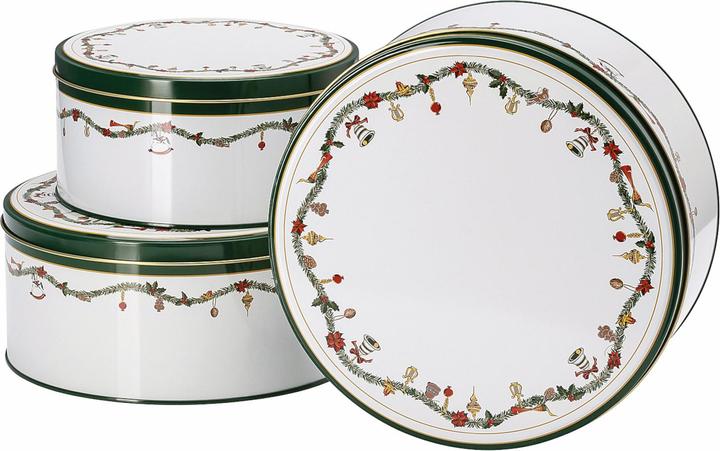 Hutschenreuther Nora - Christmas - Set 3 biscuit tins