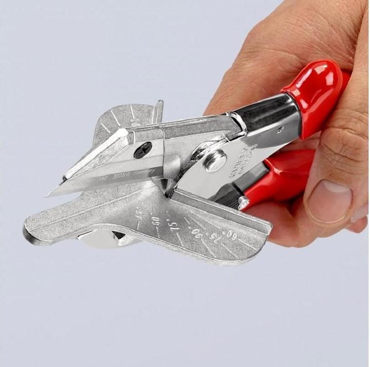 Actual product image Knipex Mitre Shears for plastic and rubber sections 94 35 215 (220 mm)