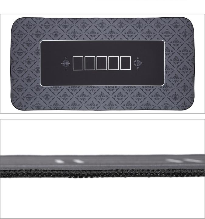 Actual product image Relaxdays Poker mat