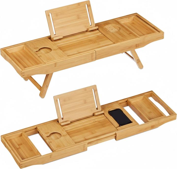 Produktbild Relaxdays Badewannenablage (25 x 114 x 18 cm)