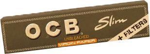 Immagine prodotto OCB Slim Virgin Unbleached + 32 filtri