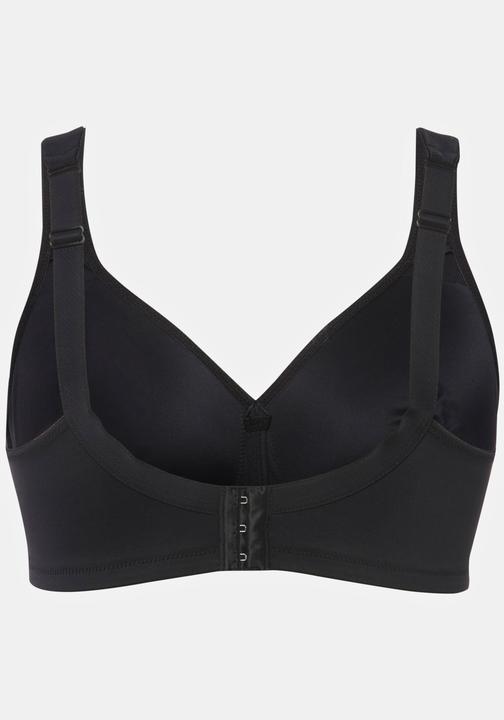 Actual product image Ulla Popken Solid Wirefree Microfiber Stretch Bra (100 B)