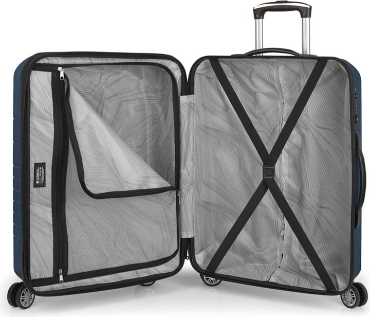 Actual product image Gabol Escape 4-wheel trolley M 67 cm with expansion fold (72 l)