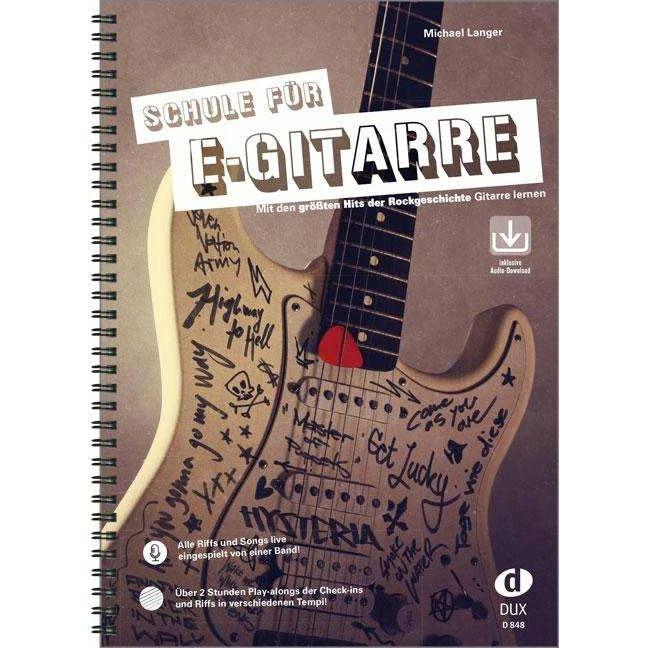 Schule für E-Gitarre, Sachbücher von Michael Langer