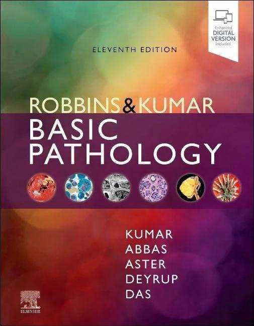Actual product image Robbins & Kumar Basic Pathology (English, Elsevier, 2023)