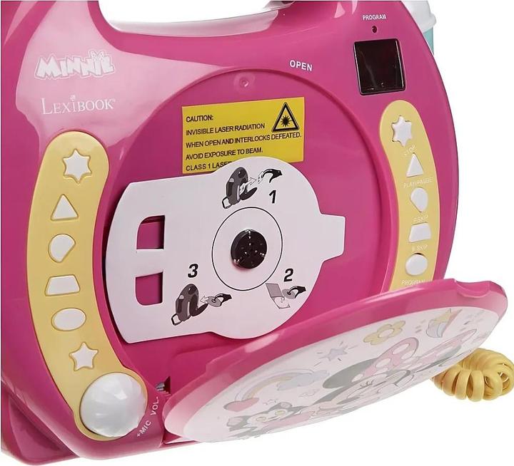 Produktbild Lexibook CD-Player mit Mikrofone Disney Minnie
