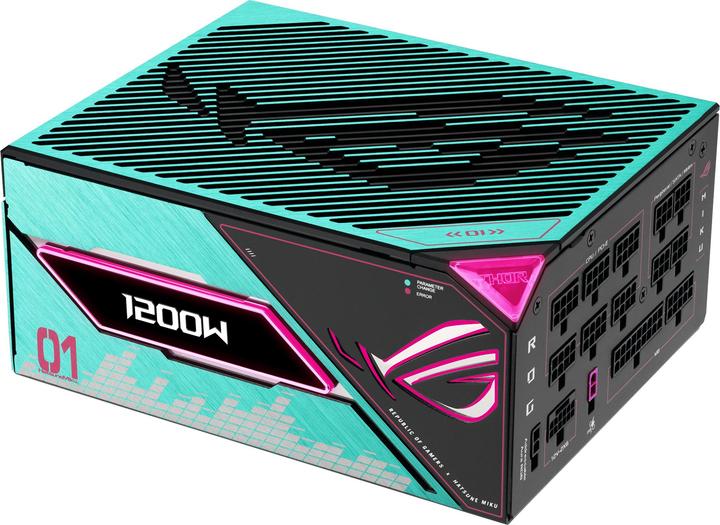 Actual product image ASUS ROG Thor Platinum III Hatsune Miku Edition (1200 W)