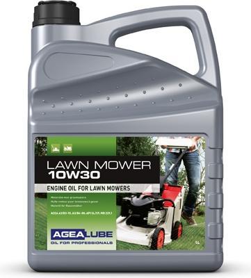 Actual product image Agealube 4A04.01.005 Rasenmäher 10W30 Motoröl für Rasenmäher 5L