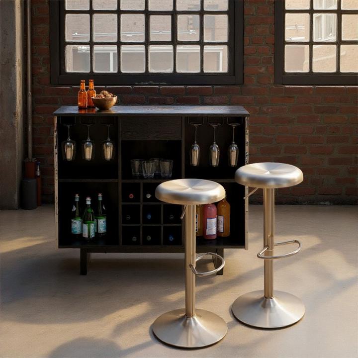 Image du produit Kare Design Barhocker Kalea Silber