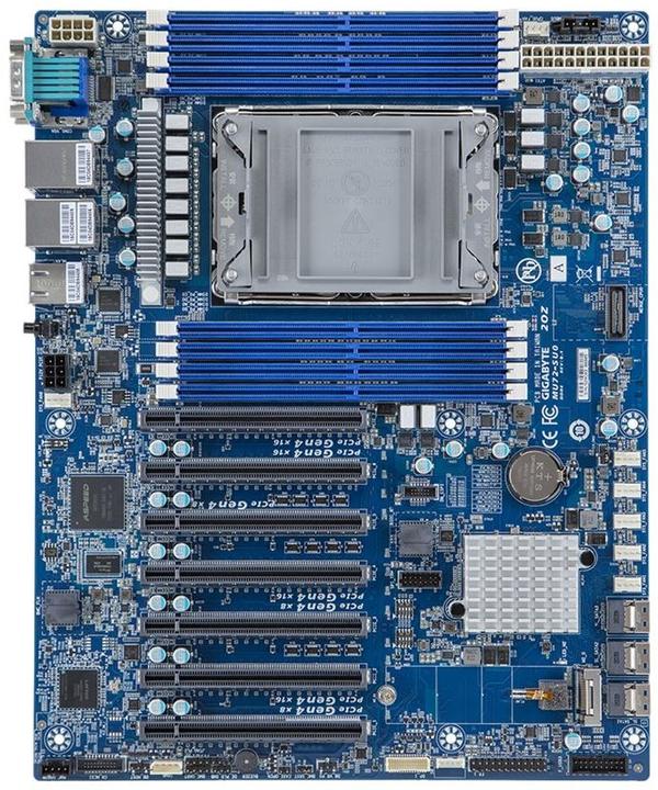 Actual product image Gigabyte INTEL MB MU72-SU0 (LGA 4189, Intel C621A, ATX)