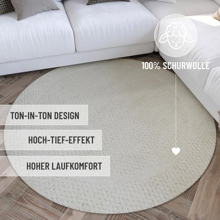 Produktbild Wecon Home Kurzflorteppich Hamptons THIRTYFIVE (200 cm)