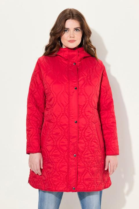 Produktbild Ulla Popken HYPRAR Steppjacke, 2-Wege-Zipper, Kapuze, recycelt (58)