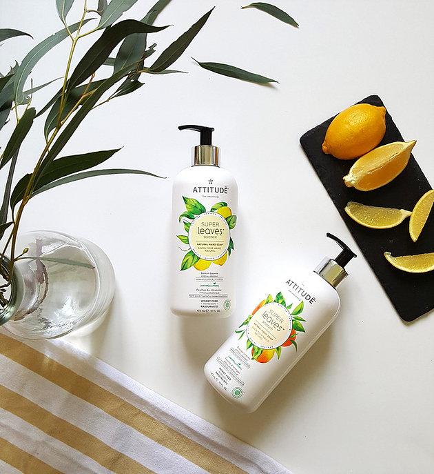 Actual product image Attitude Lemon Leaves (Liquid soap, 473 ml)