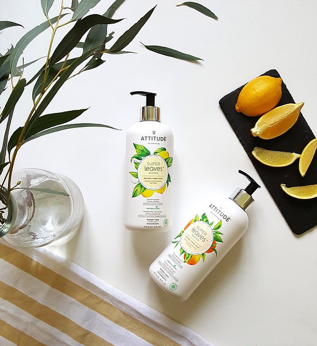 Produktbild Attitude Lemon Leaves (Flüssigseife, 473 ml)