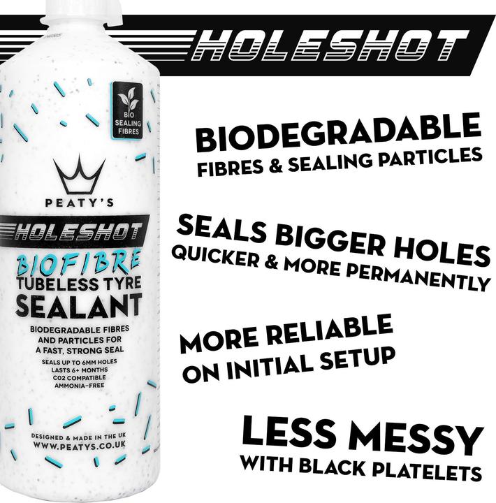 Nährwerte und Zutaten Peaty's Holeshot Sealant
