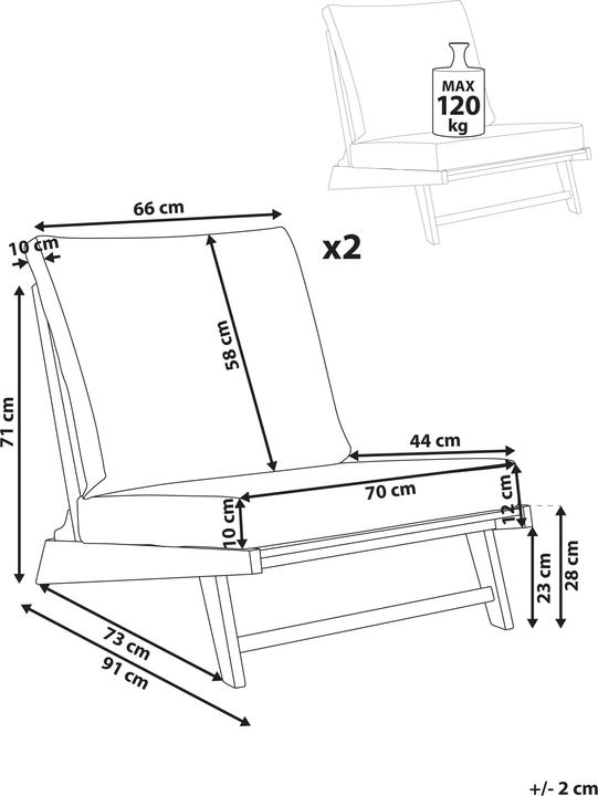 Produktbild Beliani Micciano