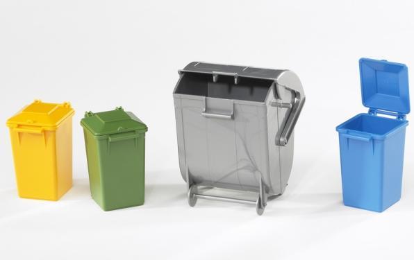 Immagine prodotto Bruder Set per bidone della spazzatura