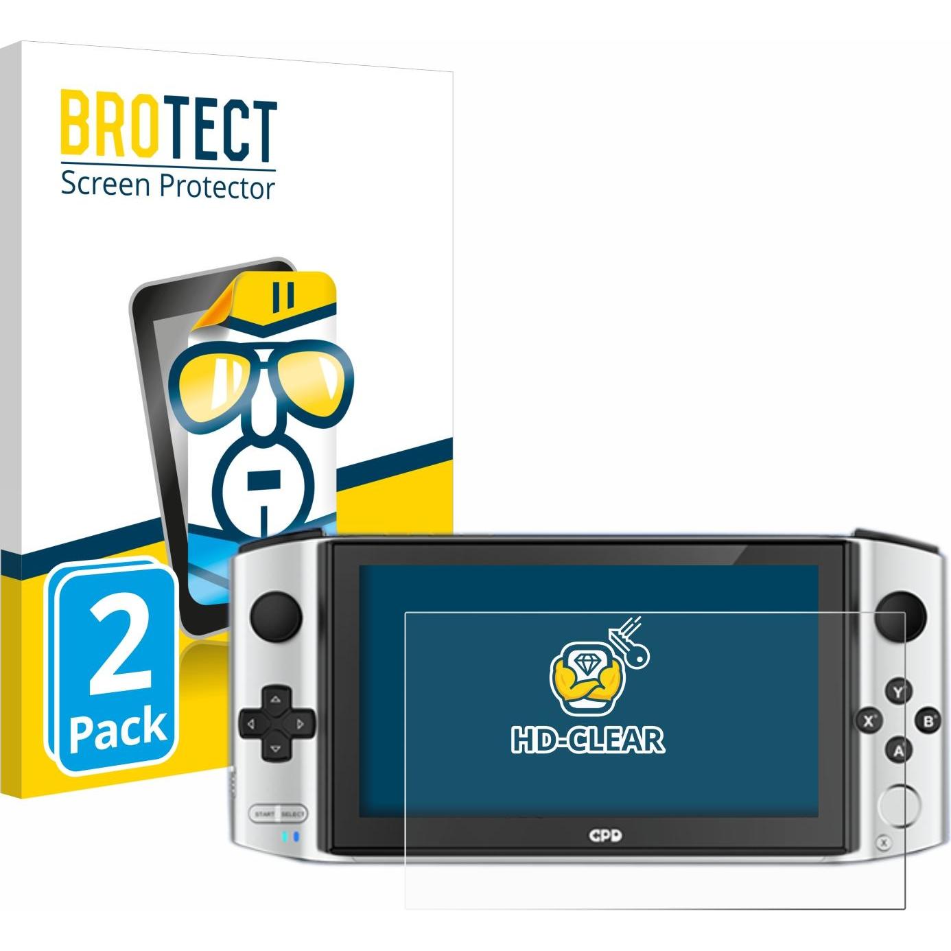 BROTECT Schutzfolie Displayschutz Klar, Weiteres Gaming Zubehör, Transparent